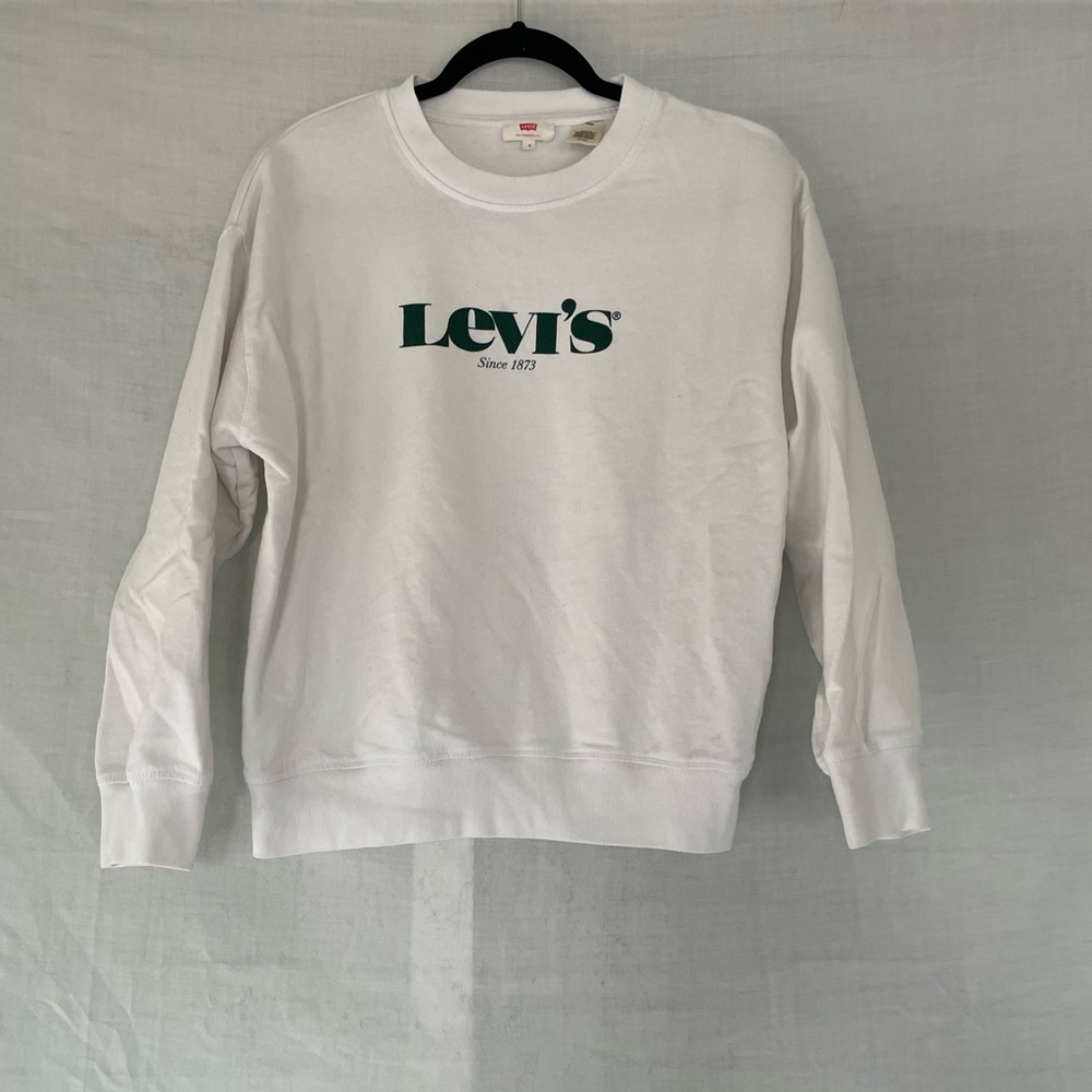 Levi’s White Crewneck